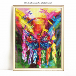 Teemantmaaling Loomade Dragonfly T&auml;is &uuml;mmargune kivist pilt Tikandid Teemant 20X30