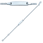 Les Tr&eacute;sors De Lily [G1313] - h&otilde;bedane &auml;&auml;rekett  Bambino  - 15 cm 4 mm h&otilde;be