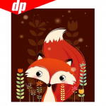 5D Teemanttikandid Cartoon t&auml;is DIY &uuml;mmargune teemantmaal ristpistes teemant 20X30