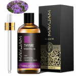 MAYJAM 100ml T&uuml;&uuml;miani Lillelised Eeterlikud &Otilde;lid K&uuml;&uuml;nla Seebi Valmistamiseks DIY Parf&uuml;&uuml;m &Otilde;huv&auml;rskendaja Hajuti Aitavad Vereringet Keha L&otilde;&otilde;gastus Jooga Thyme