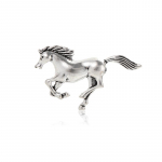 Blucome Trendikas Vintage Hobune Pross Pins Ehted Naiste Laste R&otilde;ivad Seljakott Sall &Uuml;likond Loom T&auml;htkuju m&auml;rk Kingitused h&otilde;be