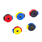 5 Pack Quick Set Cymbal Mate kiirvabastusega trumli tarvikute komplekt Rondom Color 5 Pack mitmev&auml;rviline