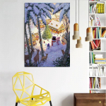 T&auml;isruudukujuline &uuml;mmargune teemanttikand Full Round 20X30CM