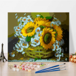 Numbrid &Otilde;limaal Kunst Digitaalne &Otilde;limaal Kodukaunistus DIY Painting By Numbers L&otilde;uend 40x50cm no frame