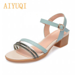 Sandaalid Suvised T&uuml;drukute Kalasuu Mood Rhinestone Naiste Sandaalid Hingavad Suured Naiste Sandaalid 35