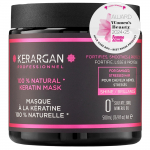Kerargan - Keratiini juuksemask juuste taastamiseks ja tugevdamiseks - Kuivad ja kahjustatud juuksed - Sulfaadi-, parabeeni- ja silikoonivaba - 500 ml 500 roosa