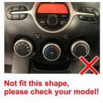 Mazda 2 kliimaseadme nupu M2 auto kliimaseadme nupu nupu vahetamiseks