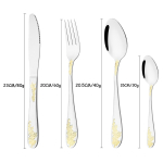 4 tk Vintage nikerdatud kullast s&ouml;&ouml;giriistade komplekt L&auml;&auml;ne roostevabast terasest s&ouml;&ouml;giriistad Kvaliteetsed s&ouml;&ouml;gin&otilde;ud lusikas nuga kahvel lauan&otilde;ud k&ouml;&ouml;gih&otilde;be h&otilde;be