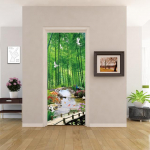 PVC kodusisustus Sissep&auml;&auml;suukse kleebis Vann Du&scaron;iruum Magamistuba Isekleepuv fototapeet Renoveerimisplakat Veekindel 77x200cm(cut 2pcs)