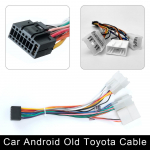 Toitepistik Suzuki Buick Volkswagen ISO Hyundai Kia Honda Toyota Nissan Mitsubish 2 Din autole Android raadio kaabel RCA Old Toyota