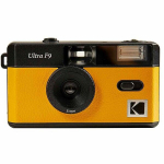 KODAK korduvkasutatav 35 mm filmikaamera Ultra F9, fikseeritud fookusega ja lainurk, sisseehitatud v&auml;lklamp ja &uuml;hilduv 35 mm v&auml;rvikilega