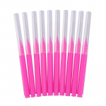 10 tk mikroharja aplikaatorid ripsmepikendused ripsmeliimi puhastushari roosa