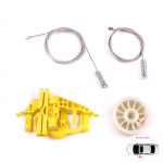 BWR5450 Elektriline akna t&otilde;stuki regulaatori komplekt Vasak eesmine uks Ram ProMaster City jaoks 2015-Alates 4-ukseline 68366053AA