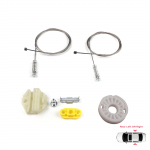 EWR594 elektrilise aknat&otilde;stuki remondikomplekt tagumine vasak v&otilde;i parem Opel Vauxhall Zafira A T98 F75 1999-2005 90579539 90579540 jaoks