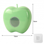 9 v&auml;rvi plastikust &uuml;mbrisega hoiukast toidukile korraldus Seinale paigaldatav tolmukindel kast toidukate Plastik&uuml;mbrises hoiustamisriiul Koduk&ouml;&ouml;k