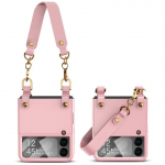 K&auml;epaela disainiga kaitsev telefoni&uuml;mbris Samsung Galaxy Z Flip 4 Flip4 Flip3 Flip5 Flip 5 3 5g Zflip4 Zflip3 objektiivi klaaskile for samsung Z Flip 5 roosa