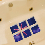 6 tk Uus vann du&scaron;ikleebised PVC kleebised aplikatsioon seinamaal kodukaunistus One Size