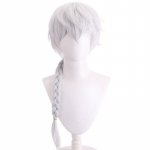 Cosplay Parukad 85cm Nikolai Gogol Cosplay Parukas Anime Bungo Hulkuvad koerad 4 Nikolai Gogoli Parukas Hele ts&uuml;aanpunutis Kuumakindlad juukseparukad 85cm beež
