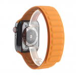 Silikoonist lingiga magnetrihm Apple Watchi rihma jaoks 44mm 40mm IWatch Series7 6 SE 5 4 3 2 Sport kummist k&auml;ev&otilde;ru 42 45 38 41 mm 38MM-40MM-41MM