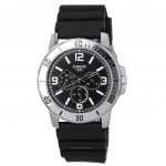 Casio Standard Analog Resin Strap Black Dial Quartz MTP-VD300-1B MTPVD300-1B Meestekell
