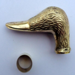 Messingist jalutuskepp Vintage stiilis k&auml;epidemepea kujundaja