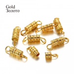 30 tk/partii Keeratavad klambrid &Uuml;hendused Silinder Kinnitused Lukk suletud Isetehtud ehete jaoks Otsitarvikute tarvikud K&auml;ev&otilde;ru