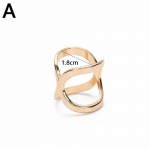 Fashion Cross Sall Clip X Shape Metal Prossid Naistele &Otilde;&otilde;nes kaar sallid Pandlahoidja Sallid Ehted Riided Small-1.8cm