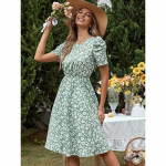 | A-l&otilde;ikeline p&otilde;lvepikkune kleit | Midi l&auml;&auml;ne stiilis kleit naistele | L&uuml;hike kleit