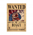 Anime One Piece Luffy 3 miljardit Bounty otsitud plakatid Four Emperors Kid tegevusfiguurid Vintage seinakaunistusplakatid m&auml;nguasjad clown must/pruun