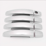 For Chevrolet Opel Vauxhall Saturn Holden Astra H Family 2005-2009 chrome silver car side door handle cover trim 2006 without smart entry
