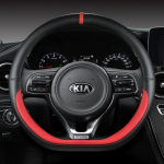 D-kujuline auto rooli kate Kia K5 Ceed GT Stonic Proceed Sportage 2021 2020 2019 Auto lisaseadmed 2018 2017 GT jaoks punane