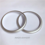 Car AC Air Outlet Ring Air Conditioning Cover AC Vent decoration Trim ring Stickers for Subaru BRZ Toyota 86 GT86 Car Silver as picture gray
