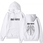 S~3XL 11 v&auml;rvi gooti kapuutsid Tumedas stiilis dressipluus Meeste naiste kapuuts Gooti paar Hip Hop Harajuku Suur suurus S valge