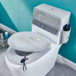 Kodumajapidamiste Four Seasons WC-pott Kolmeosaline Cartoon WC-poti kate Universaalne WC-poti kate WC-pott