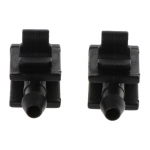 2Pcs Car Front Windshield Washer Spray Nozzle Jet for Renault Megane 2 Scenic 2 8200082347 premimu plastic