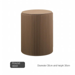 Kokkupandav paberist tabureti kingad Vahetatav l&uuml;hike taburet &uuml;mmargune taburet Multifunktsionaalne majapidamises kaasaskantav j&otilde;upaberist taburet veekindel esiku taburet 38*30 cm