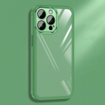 P&otilde;rutuskindel Candy v&auml;rviline &uuml;mbris Samsung Galaxy S23 Ultra S22 PIus S21 S20 FE A54 A34 A24 A14 A04S A05s A73 A53 A33 A23 l&auml;bipaistev kate Galaxy S23 roheline