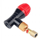 Alumiiniumist gaasipudeli jalgrattaadaptador t&auml;ispuhutava pudeli adapteri jalgrattad rehvipumba t&ouml;&ouml;riistad CO2 jalgratta pumbapea kaasaskantav