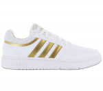 adidas HOOPS 3.0 Low W &ndash; naiste klassikalised tossud valge-kuldsed HP7972 ORIGINAAL EU 36 2/3 UK 4 valge