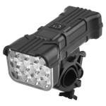 Taaslaetav jalgrattavalgusti koos sarvega Super Bright High Lumen 5 reguleeritava režiimiga eesmine tagumine jalgrattavalgusti avariivalgusti tarvik A