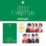 ATEEZ X KAURA 2023 j&otilde;ulufotokaartide komplekt