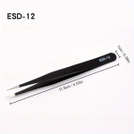 Antistaatilised pintsetid ESD-10/11/12/13/14/15 ESD roostevabast terasest pintsettide elektroonika remondit&ouml;&ouml;riistade komplekt ESD14-2PCS