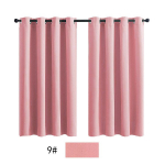 Moodsad pimendavad kardinad akende jaoks Rulood Viimistletud kardinad &Uuml;hev&auml;rvilised pimendavad kardinad elutuppa Magamistoa l&auml;biviik Top 1tk W140CM x L200CM-1PC