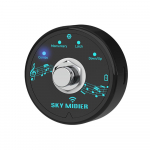 BT MIDI Effector Pedal Mini MIDI-kontroller Tarkvara Effector Controller USB MIDI-kontroller 5x5x3cm must