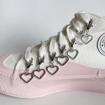 1 tk Charm Tutt S&uuml;dame ripats Saabas Kingakett Tossud Ehted Naistele Unisex Trendikad spordijalatsid Keti Peoehted Kingitus as the picture