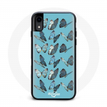 Iphone X &uuml;mbris metsaliblikad sinised