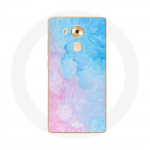 &Uuml;mbris Huawei Mate 8 Roosa sinise taustaga