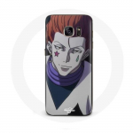 &Uuml;mbris Samsung Galaxy S7 Edge Hunter x Hunter Hisoka Morow Manga jaoks