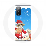 &Uuml;mbris Samsung Galaxy S20 FE Anime One Piece Luffy Christmas Day 2023 jaoks