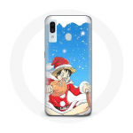 &Uuml;mbris Samsung Galaxy A40 Anime One Piece Luffy Christmas Day 2023 jaoks